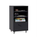Ver imagem 1 de Mini Organizador Multiuso Steel 1 Gaveta e Rodizios