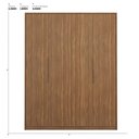 Ver imagem 2 de Guarda Roupa Casal 4 Portas e 3 Gavetas Grécia - Amêndola Touch