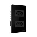 Ver imagem 3 de Tomada Dupla 10a Smart Wi-fi Ets 1002 Preto 4850065