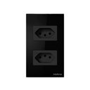 Ver imagem 1 de Tomada Dupla 10a Smart Wi-fi Ets 1002 Preto 4850065