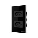 Ver imagem 2 de Tomada Dupla 10a Smart Wi-fi Ets 1002 Preto 4850065