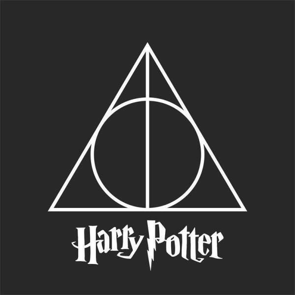 Quadro Harry Potter Elementos Mdf 28X28 - 1