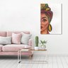 Quadro Decorativo Mulher Africana 1 Peça - 3