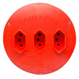 Carretel Extensão Elétrica 3 Tomadas com 20 Metro de Cabo Pp 3x2,5mm Cor:preto - 3