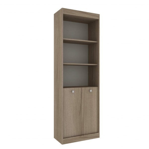 Estante Livreiro 2 Portas Ho-2906 Home Office Hecol - 1