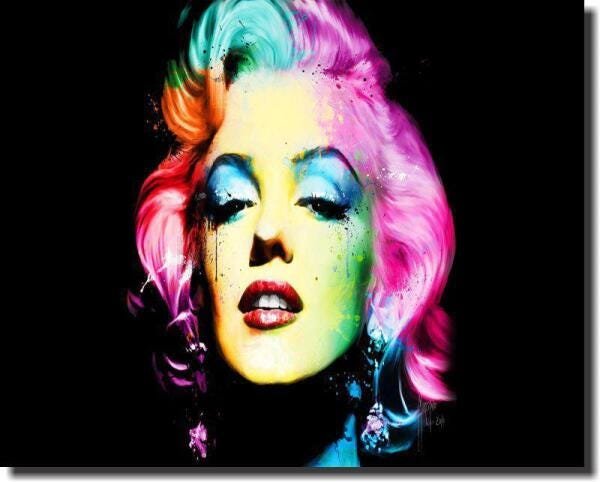 Quadro Decorativo Da Marilyn Monroe - 1