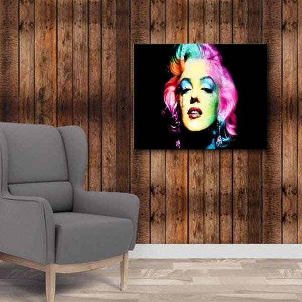 Quadro Decorativo Da Marilyn Monroe - 2