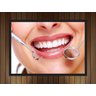 Quadro Profissão Dentista Odontologia Dentes Com Moldura G07 - 2