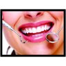 Quadro Profissão Dentista Odontologia Dentes Com Moldura G07 - 1