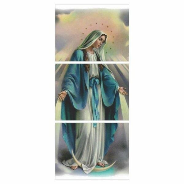 Quadro Nossa Senhora das Graças 40x95 - 1