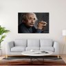 Quadro Albert Einstein Decorativo Em Canvas 1 Peça 90X60 - 2