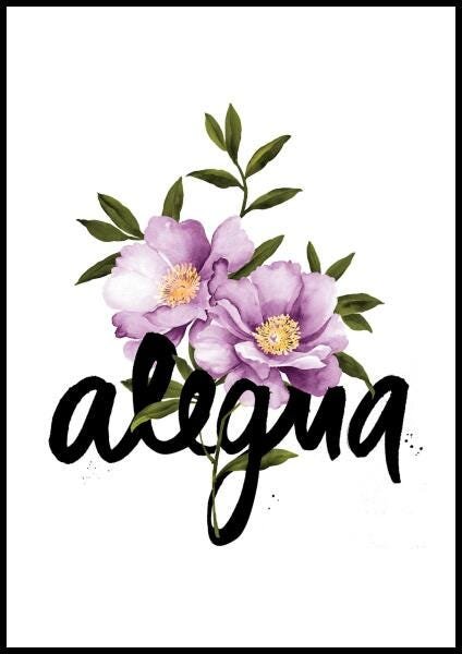 Kit 4 Quadros Decorativos Alegria Amor Calma Respeito - 2