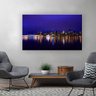 Quadro Decorativo Cidade Com Luzes Para Sala 1 Peça M3 - 3