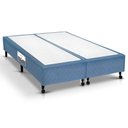 Ver imagem 1 de Cama Box Base Universal Queen Poli Tecido Blue (158x198x23) - Castor
