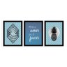 Kit 3 Quadros Decorativos 27x36cm Cada Mais Amor Por Favor - 1