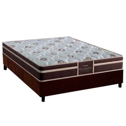 Conjunto Box Viúva: Colchão Anatômico Probel Colchão D33 / Firmepedic Prodormir Advanced