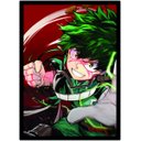 Ver imagem 1 de Quadro Anime Boku No Hero Academia Desenho Com Moldura G04