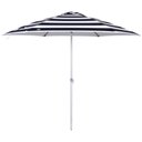 Ver imagem 1 de Guarda Sol Alumínio Premium Milagres 2,40m Listrada Belfix:preto