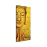 Quadro Decorativo 122X60 Sala Quarto Abstrato Buda Amarelo - 2
