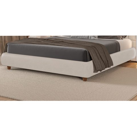 Cama Japonesa Seo King Facto Off White - Sallar Home