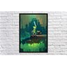 Quadro Decorativo Zelda Games Jogos Moldura G01 - 4
