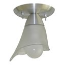 Ver imagem 4 de Lustre Plafon Com 01 Vidro Tulipa Para 01 Lâmpada - Ideal para Sala, Lavabo, banheiro, sala, quarto