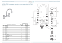 Ver imagem 4 de Bica Deca Misturador Cozinha ANTIGO C34 c35 1256 8 Mesa E PAREDE