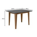 Ver mais imagens de Conjunto Sala de Jantar Retangular Mesa Kate 120cm e 04 Cadeiras Josi Poliman Móveis