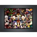 Ver imagem 3 de Quadro Anime Boku no Hero Academia Desenho com Moldura G06