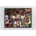 Ver imagem 4 de Quadro Anime Boku no Hero Academia Desenho com Moldura G06