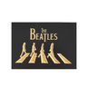 Quadro Beatles Abbey Road Banda- Entalhado Madeira - Moderno - 3