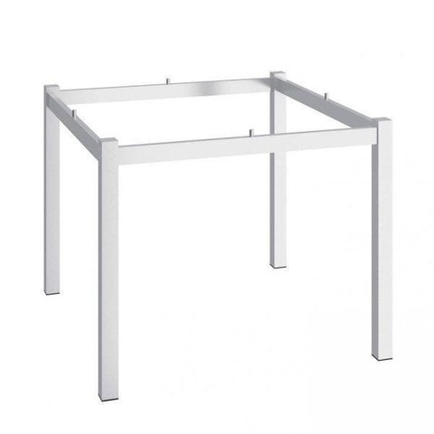 Base para Mesa de Jantar Califórnia P403 Prata/Cromado