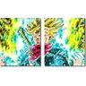 Quadro Decorativo Dragon Ball Goku Super Sayajin 2 Peça M21 - 1