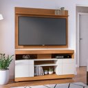 Ver imagem 1 de Rack com Painel para Tv até 55 Polegadas Bello 2 Portas Freijo/off White - Pnr Móveis