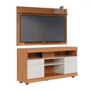 Ver imagem 2 de Rack com Painel para Tv até 55 Polegadas Bello 2 Portas Freijo/off White - Pnr Móveis
