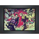 Ver imagem 2 de Quadro Anime Jojo'S Bizarre Adventure Desenho Com Moldura