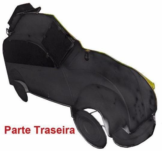 Quadro Carro Fusca Espelhado Parede Decoraçao Vintage Retro - 3