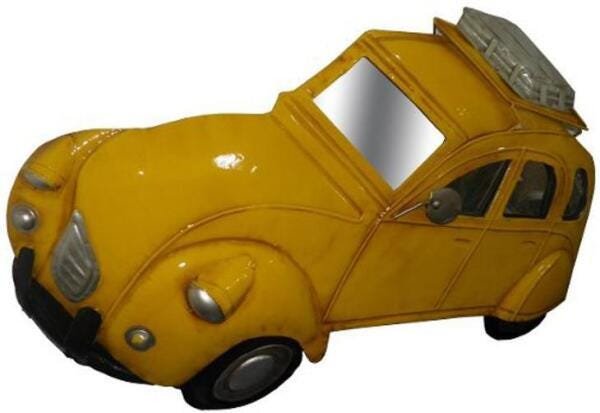 Quadro Carro Fusca Espelhado Parede Decoraçao Vintage Retro - 2