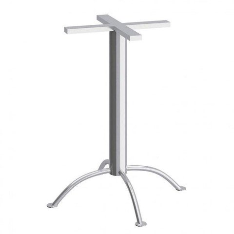Base para Mesa de Jantar Flórida P412 Prata