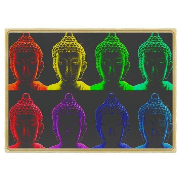 Quadro Trenddecor Alternativo06 Borda Em Rebaixo 75X50Cm - 1
