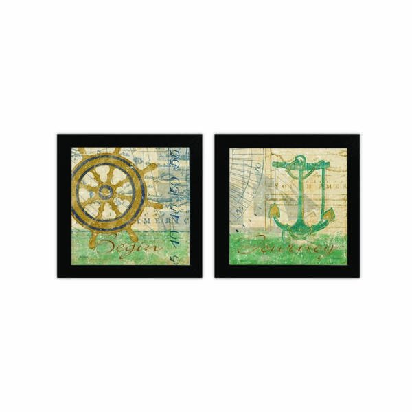 Kit 2 Quadros Ilustração Vintage Madame Capricho 30Cm - 1