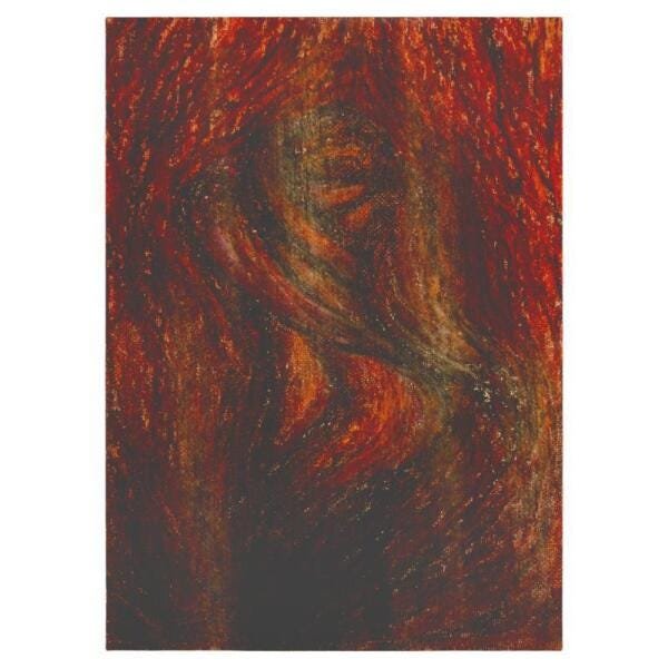 Quadro Trenddecor Pintura15 Borda Lisa 75X50Cm - 1