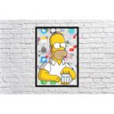 Ver imagem 4 de Quadro Homer Simpsons Cerveja Desenho com Moldura G10