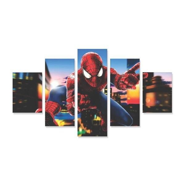 Quadro Homem Aranha Decorativo 160X80 - 1