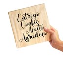 Ver imagem 4 de Kit 6 Quadros Decorativos Temáticos para Cozinha com Moldura Caixa Folhagens Verdes Frases