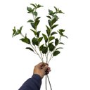 Ver imagem 3 de Kit 3 Peperômia Artificial Premium 80cm Galhos Realistas para Vasos e Arranjos