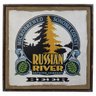 Quadro Linho Russian River 80X80X4Cm - 1