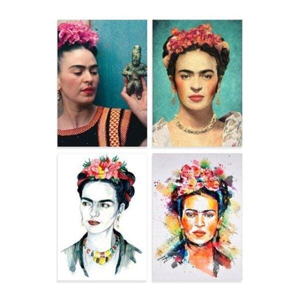 Quadro Frida Kahlo Decorativo 40X50 - 1