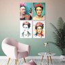 Quadro Frida Kahlo Decorativo 40X50 - 2