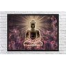 Quadro Decorativo Budismo Buda Chácras Com Moldura G10 - 3